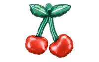 Partydeco Folienballon Kirsche