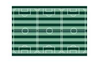 Partydeco Tischdecke Fussballfeld