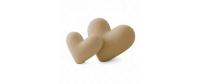 Conceptum Hypnose Dekokissen Herz beige