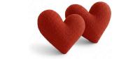 Conceptum Hypnose Dekokissen Herz rot