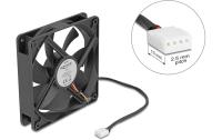 Delock Gehäuselüfter 120xx120x25mm, 24V