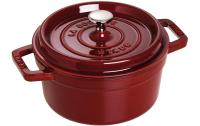Staub Cocotte 22cm, rund, Grenadine-Rot,