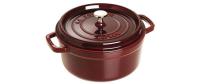 Staub Cocotte 26cm, rund, Grenadine-Rot,
