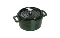 Staub Cocotte 22cm, rund, Basilikum-Grün