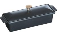 Staub Terrinenform gross schwarz, 30x11cm