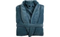 Tiseco Bademantel COSY blau L/XL