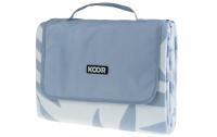 KOOR Picknickdecke Leaves blau