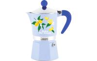 Bialetti Moka Rainbow blau 3 Tassen