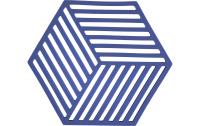 Zone Topfuntersetzer Hexagon, Indigo