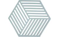 Zone Topfuntersetzer Hexagon, Hellblau