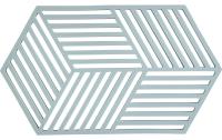 Zone Topfuntersetzer Hexagon, Helblau