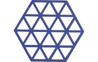 Zone Topfuntersetzer Triangles, Indigo