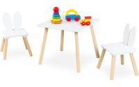 relaxdays Kindersitzgruppe Kaninchenohren