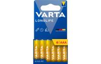 VARTA Longlife AAA, 1.5V, 6Stk