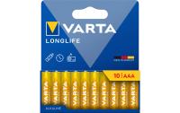 VARTA Longlife AAA, 1.5V, 10Stk