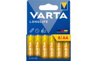 VARTA Longlife AA, 1.5V, 6Stk