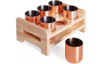 Oak&Steel Shotgläser 6er Set Rosegold