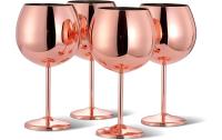 Oak&Steel Gingläser Rosegold, 4er Set