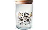 Wunderle Vorratsglas Katze Leoprint