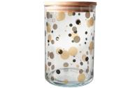 Wunderle Vorratsglas Dots natur