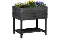 Hochbeet Kubus 2.0 mit Ablage +Pflanzfolie