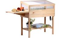 Erhöhtes Frühbeet mit Tisch & Haken Gr. L,