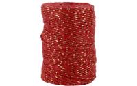 Chic Antique Juteband mit Golddraht