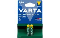 VARTA Akku AAA 550mAh, Phone, NiMH, 1.2V