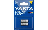 VARTA Knopfzelle LADY/LR1, 1.5V, 2Stk