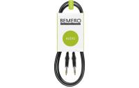 Bemero BAC1515-75BK 6.3 Klinke m+m 0.75m