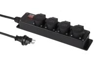 Steckdosenleiste Schalter 4xT23 IP55 3m