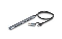 Delock USB-C Hub, 7 Port
