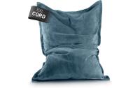 Lumaland Sitzsack Indoor Cord 380l blau
