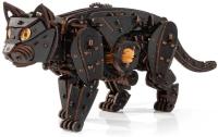 EWA Katze 3D Holzbausatz Schwarz
