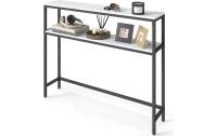 Vasagle Konsolentisch Schwarz-Marmor