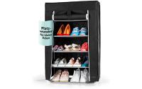 EASYmaxx Stoffschrank für Schuhe 60x30x90cm