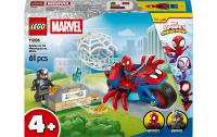 Spidey auf Motorrad vs. Rhino