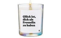 ChattyCandles Duftkerze Glück ist, dich als