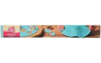 Ausgerollte Fondant Decke - Baby Blau