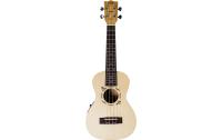 Flight Ukulele Concert Spruce/Zebrano CEQ