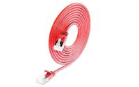 Slim Wirewin Patchkabel: U/FTP, 15cm, rot