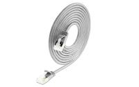 Slim Wirewin Patchkabel: U/FTP, 15cm, grau