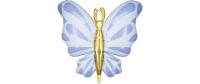 Partydeco Folienballon Schmetterling