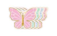 Partydeco Servietten Schmetterling