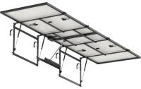EcoFlow Single Axis Solar Tracker Black