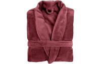 Tiseco Bademantel COSY unisex bordeaux S/M