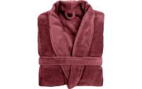 Tiseco Bademantel COSY unisex bordeaux L/XL
