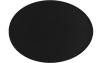 Tiseco Tischset oval Trudo schwarz
