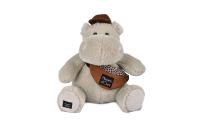 Hippo beige mit Mütze 20cm