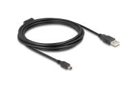 Delock USB2 Kabel A-MiniB, 3.0m, schwarz